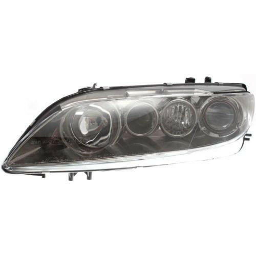 2003-2005 Mazda 6 Head Light LH, Lens And Housing, w/Fog Lamps, Standard.