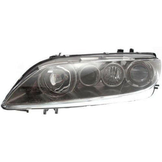 2003-2005 Mazda 6 Head Light LH, Lens And Housing, w/Fog Lamps, Standard.