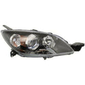 2004-2009 Mazda 3 Head Light RH, Lens And Housing, Halogen, Hatchback.