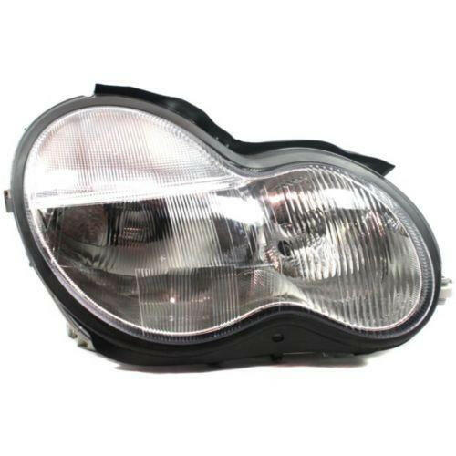 2001-2004 Mercedes-Benz C-class Head Light RH, Halogen, Sedan/Wagon.