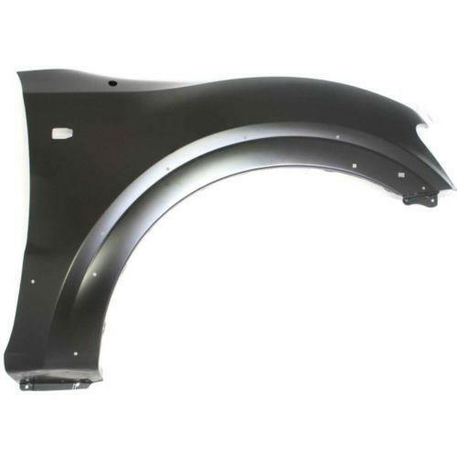 2001-2002 Mitsubishi Montero Fender RH, With Lamp and 10 Antenna Hole.