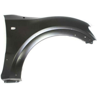 2001-2002 Mitsubishi Montero Fender RH, With Lamp and 10 Antenna Hole.