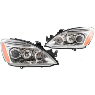 2004-2007 Mitsubishi Lancer Projector Head Light Set, Assembly Interior - Classic 2 Current Fabrication