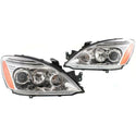 2004-2007 Mitsubishi Lancer Projector Head Light Set, Assembly Interior.