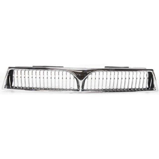 1999-2001 Mitsubishi Galant Grille, Chrome Shell/Black - Classic 2 Current Fabrication