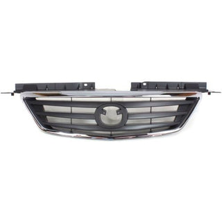 2000-2001 Mazda Mpv Grille, Chrome Shell/gray Insert - Classic 2 Current Fabrication