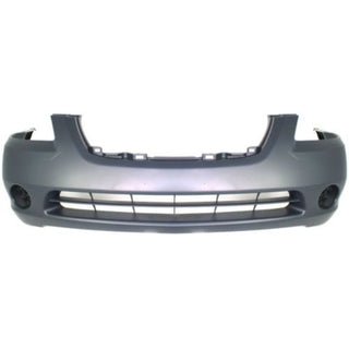 2002-2004 Nissan Altima Front Bumper Cover, Primed, With Fog Lamp Holes - Classic 2 Current Fabrication