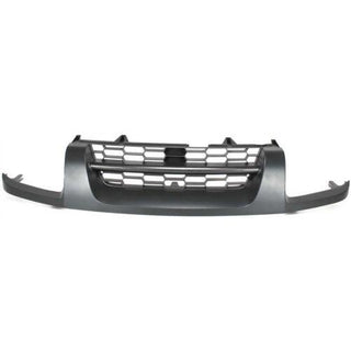 2002-2004 Nissan Xterra Grille, Painted-gray, Se Model - Classic 2 Current Fabrication