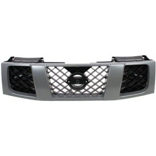 2004-2007 Nissan Titan Grille, Textured Black - Classic 2 Current Fabrication