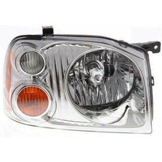 2001-2004 Nissan Frontier Head Light RH, Assembly, Base/XE Models.
