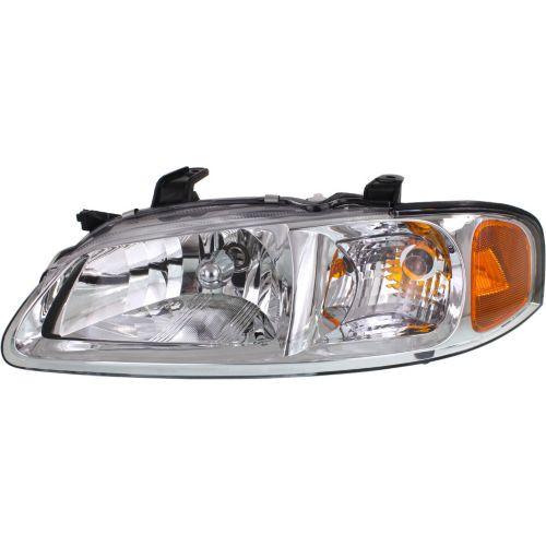2002-2003 Nissan Sentra Head Light LH, Assembly, w/Chrome Trim, CA/GXE/XE - Classic 2 Current Fabrication