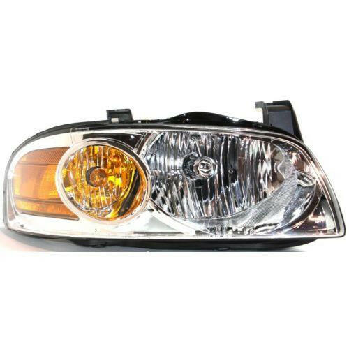 2004-2006 Nissan Sentra Head Light RH, Assembly, Chrome Interior, Base/Ss.
