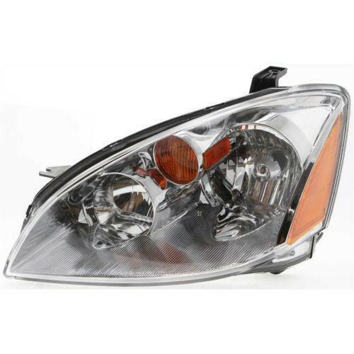 2002-2004 Nissan Altima Head Light LH, Lens And Housing, Hid.