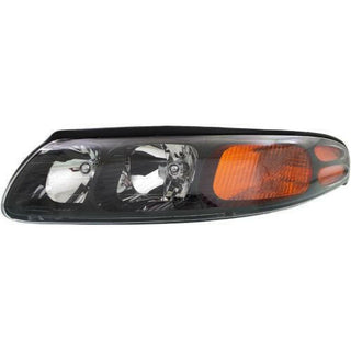 2004-2005 Pontiac Bonneville Head Light LH, Lens And Housing, SE/SLEs.