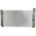 1991-1993 GMC Sonoma Radiator, 4.3L, with EOC.