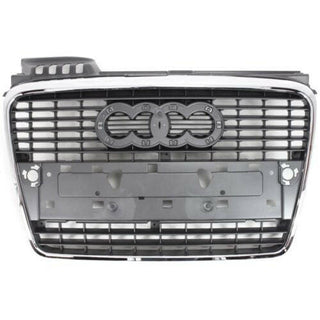 2005-2009 Audi S4 Grille, Chrome Shell/primde Insert.