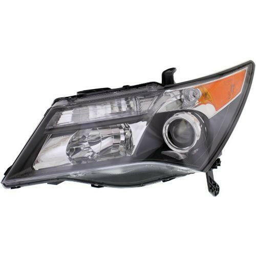 2007-2009 Acura MDX Head Light LH, Lens And Housing, Sport Package.