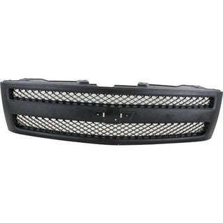2007-2013 Chevy Silverado 1500 Grille, Black - Classic 2 Current Fabrication