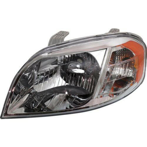 2007-2011 Chevy Aveo Head Light LH, Lens And Housing, Halogen, Sedan.