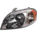 2007-2011 Chevy Aveo Head Light LH, Lens And Housing, Halogen, Sedan.