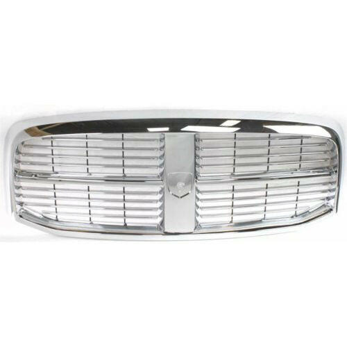 2006-2009 Dodge Pickup Truck Grille, Chrome.