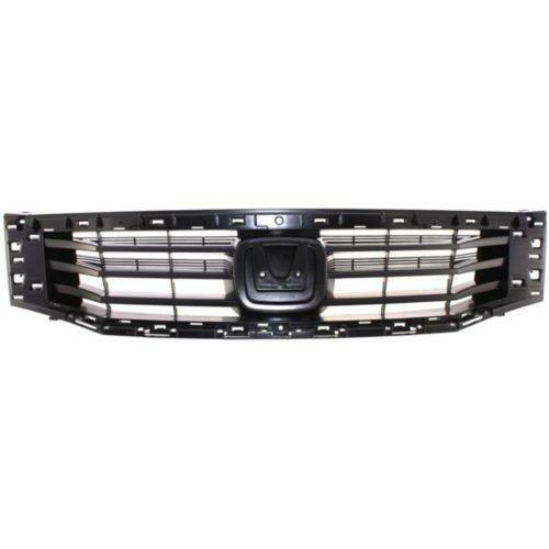 2008-2010 Honda Accord Grille, Insert, Black, Sedan (CAPA).