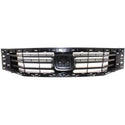 2008-2010 Honda Accord Grille, Insert, Black, Sedan (CAPA).