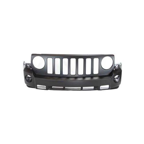 2007-2010 Jeep Patriot Front Bumper Cover, Primed, w/Tow Hooks, w/Fog Lights - Classic 2 Current Fabrication