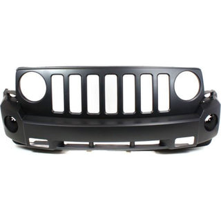 2007-2010 Jeep Patriot Front Bumper Cover, Primed, w/Tow Hooks, w/Fog Lamp - Classic 2 Current Fabrication