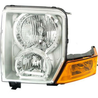 2006-2010 Jeep Commander Head Light LH, Assembly, Halogen.