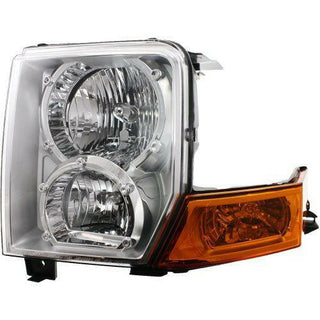 2006-2010 Jeep Commander Head Light LH, Assembly, Halogen - Capa.