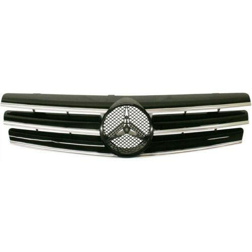 1990-2002 Mercedes Sl-class Grille, Insert, Black.