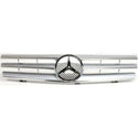 1990-1999 Mercedes SL-Class Grille, Silver.