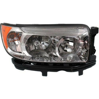 2005-2008 Subaru Forester Head Light RH, Assembly, Halogen, w/Out Sport.
