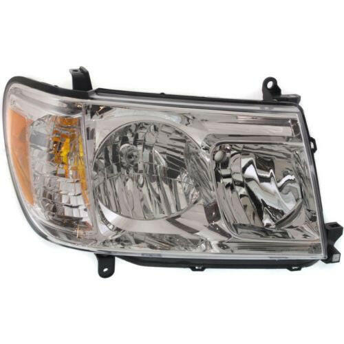 2006-2007 Toyota Land Cruiser Head Light RH, Lens And Housing.