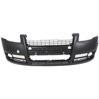 2005-2009 Audi A4 Front Bumper Cover, Primed, w/o Headlamp Washer Hole - Classic 2 Current Fabrication