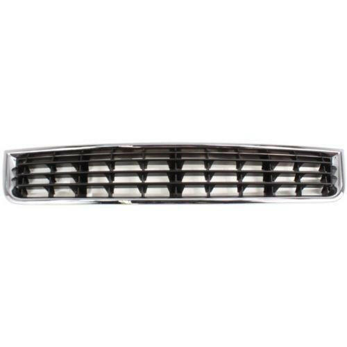 2002-2005 Audi A4 Front Bumper Grille, Center, Chrome.