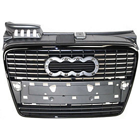 2005-2008 Audi A4 Grille, Primed - Classic 2 Current Fabrication