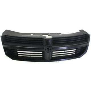 2008-2010 Dodge Avenger Grille, Black Shell/ Black.