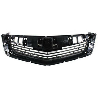 2009-2010 Acura TSX Grille, Painted-Black.