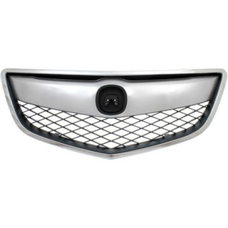 2013-2015 Acura Rdx Grille, Chrome Shell/Black Insert - Classic 2 Current Fabrication