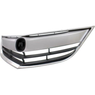 2013-2015 Acura ILX Grille, Black Insert/Chrome - Classic 2 Current Fabrication