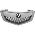 2010-2013 Acura MDX Grille - With Upper Bar (Silver).