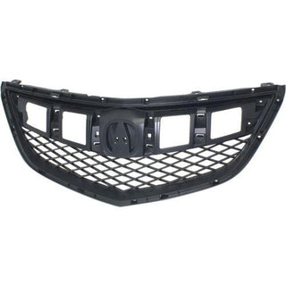2013-2015 Acura Rdx Grille, Dark Gray, With Upper Bar (CAPA) - Classic 2 Current Fabrication