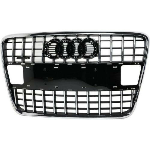 2010-2015 Audi Q7 Grille, Glossy Black.