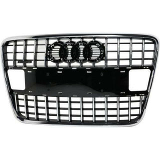 2010-2015 Audi Q7 Grille, Glossy Black.