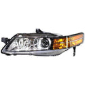 2007-2008 Acura TL Head Light LH, Lens And Housing, Base Model - Classic 2 Current Fabrication