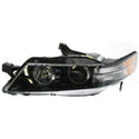2007-2008 Acura TL Head Light LH, Lens And Housing, Type-S Model.