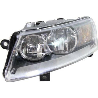 2005-2008 Audi A6 Head Light LH, Assembly, Halogen, 4-door, Sedan/Wagon.