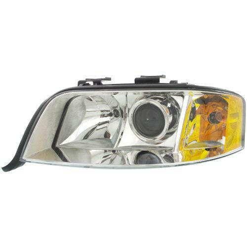 2002-2004 Audi S6 Head Light LH, Lens And Housing, Hid, With Out Hid Kit.